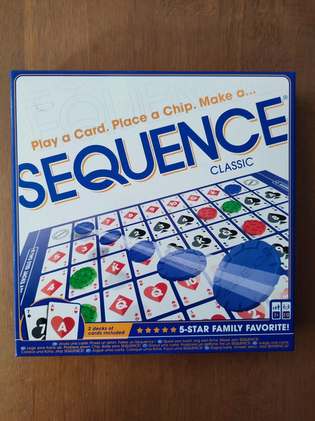 Sequence Classic Bordspel, Vijf spelers of meer, Ophalen of Verzenden, Zo goed als nieuw