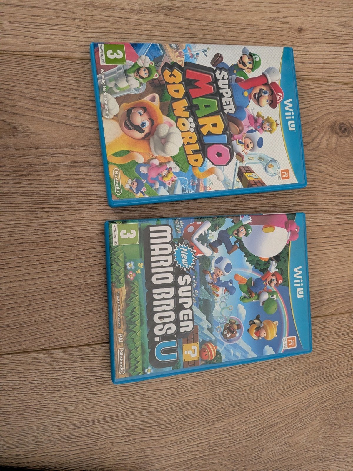 Super Mario 3D World + New Super Mario Bros. U (Wii U), Spelcomputers en Games, Games | Nintendo Wii U, Eén computer, Ophalen of Verzenden