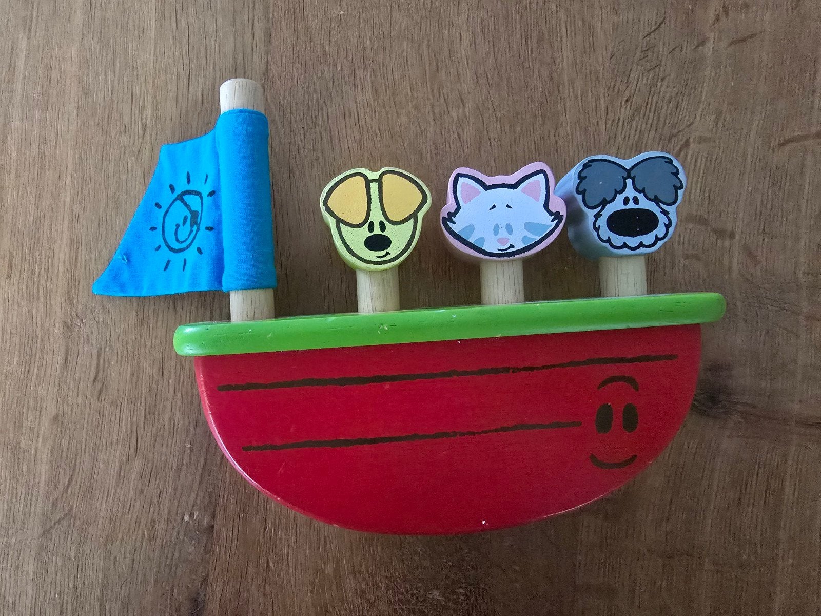 Woezel & Pip houten Schommelboot, Ophalen of Verzenden, Zo goed als nieuw, Overige typen