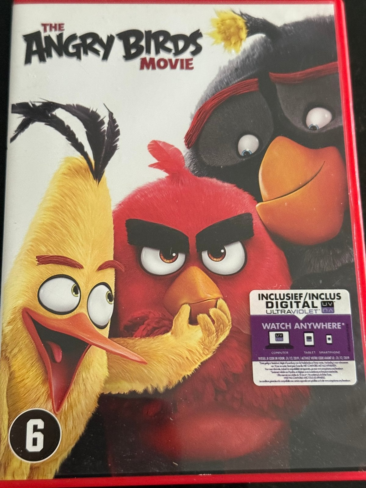 Angry Birds,, Vanaf 6 jaar, Ophalen of Verzenden, Zo goed als nieuw, Amerikaans