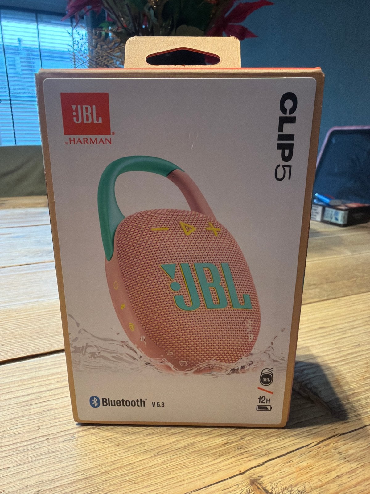 JBL Clip 5 Licht Rosé - Nieuw en Geseald, Ophalen, Nieuw