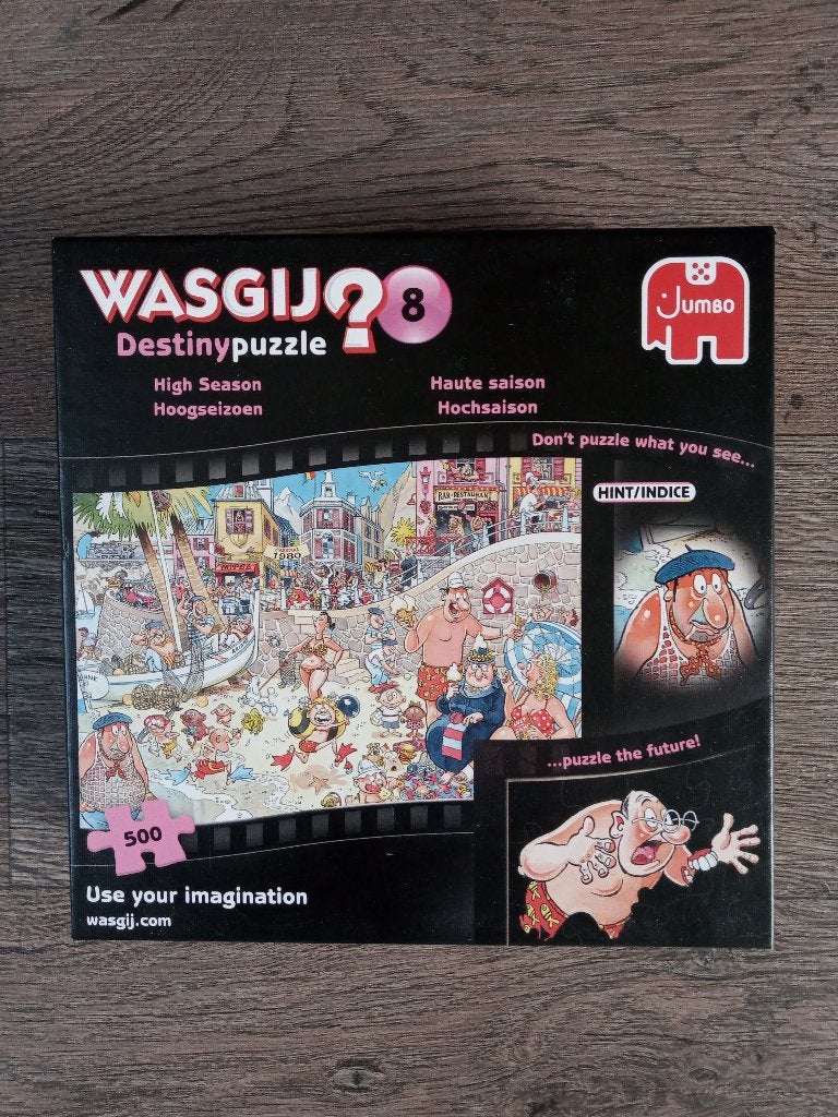 Wasgij Destiny puzzels, Hobby en Vrije tijd, Denksport en Puzzels, Ophalen, 500 t/m 1500 stukjes, Zo goed als nieuw, Legpuzzel