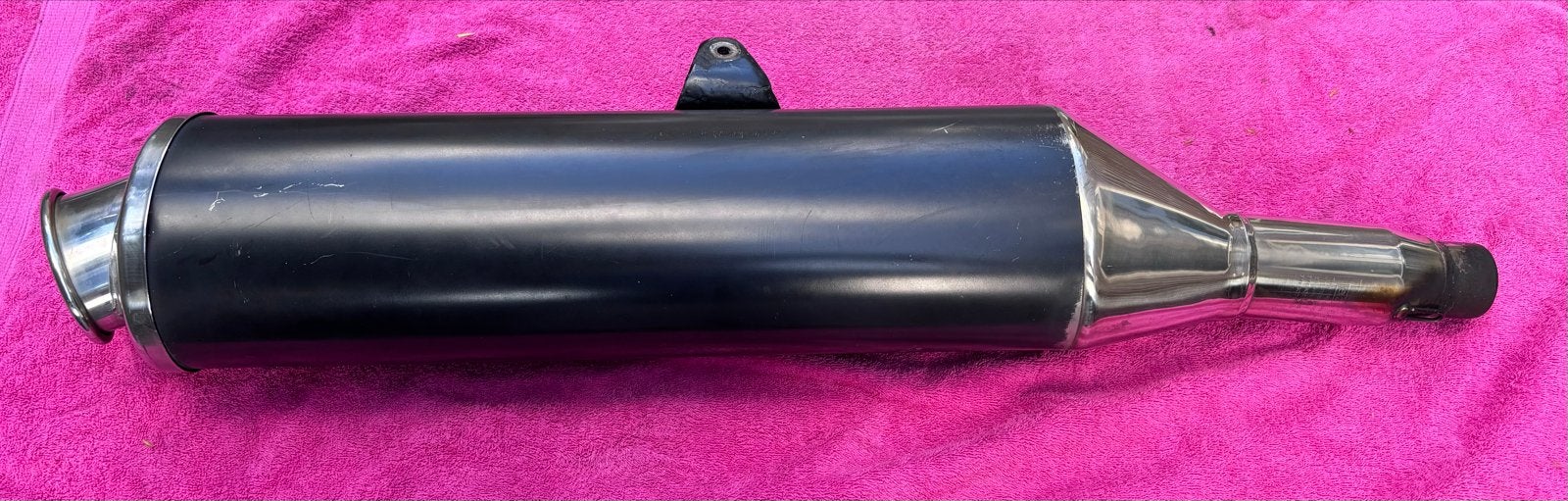 Originele Triumph Speed Triple T509 / Daytona T595 uitlaat, Motoren, Ophalen, Gebruikt