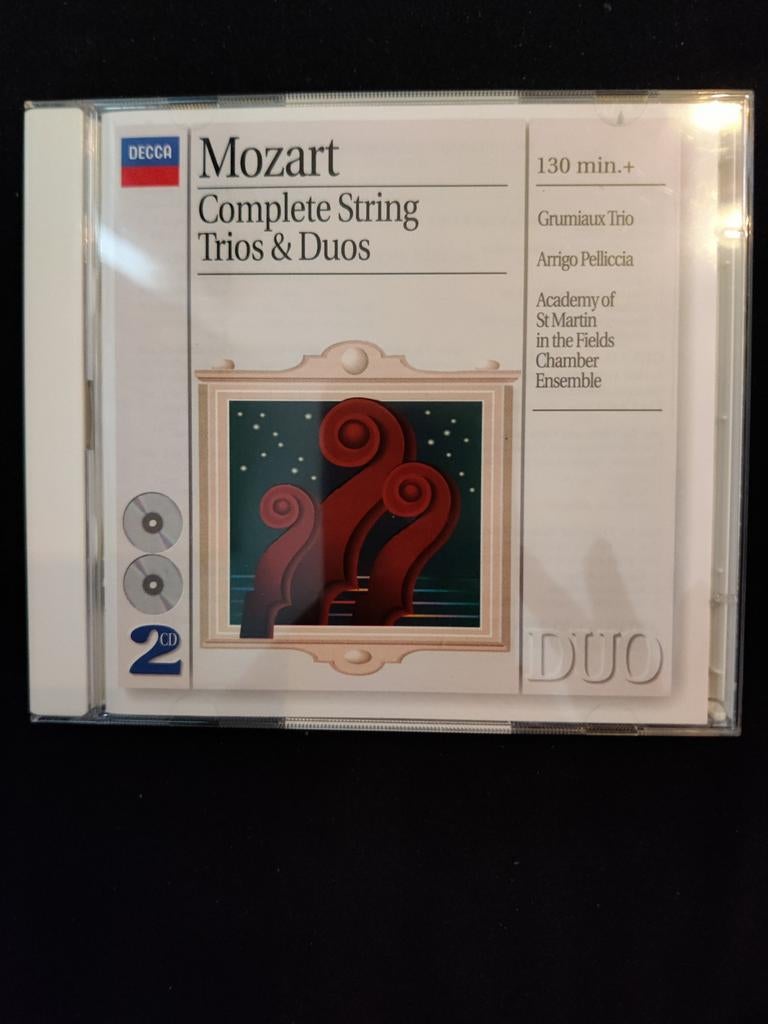 Mozart Complete String Trios & Duos 2 CD Decca, Ophalen of Verzenden