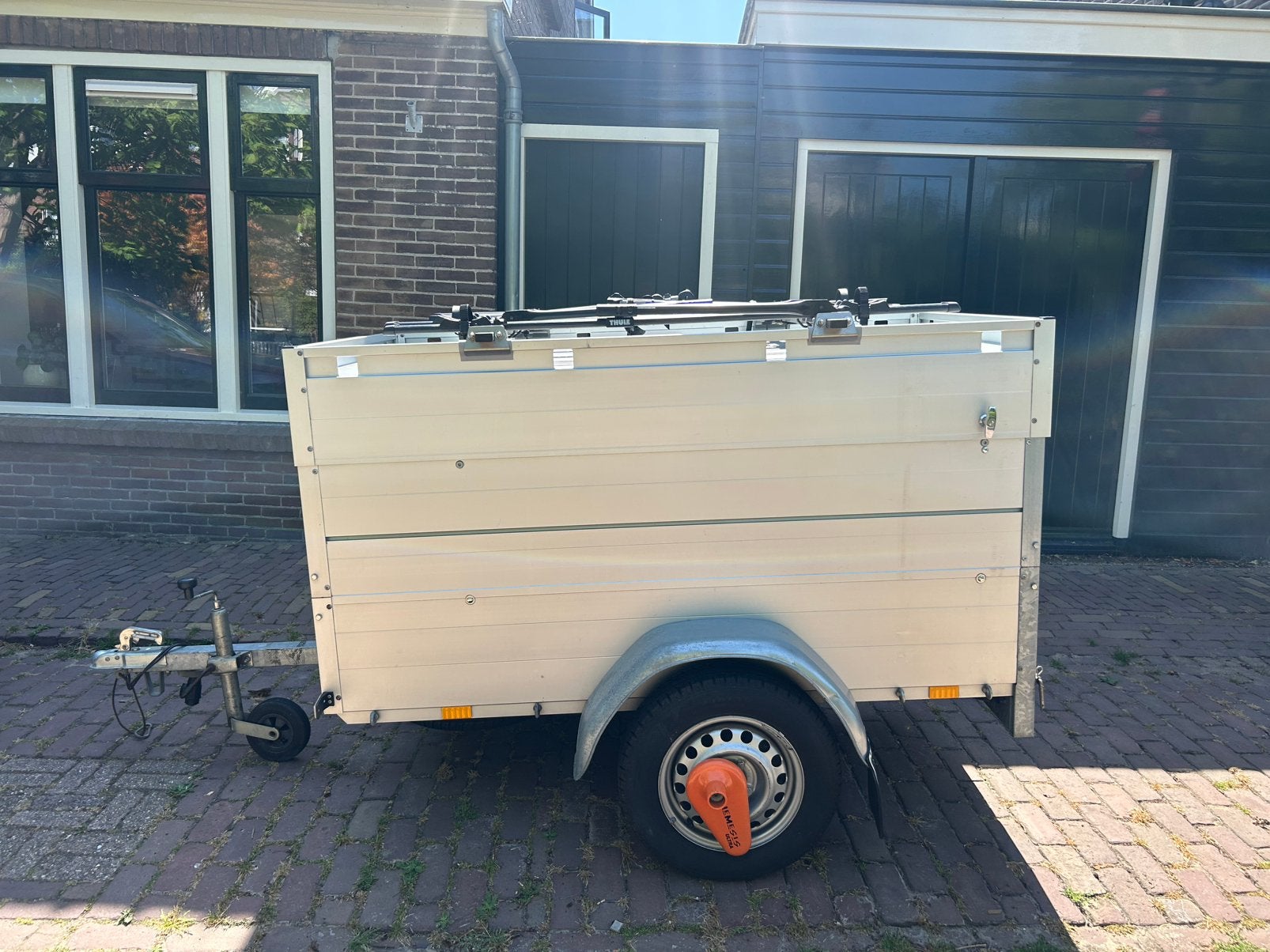 Anssems GT750 Aanhangwagen met 4 fietsendragers, Ophalen, Gebruikt