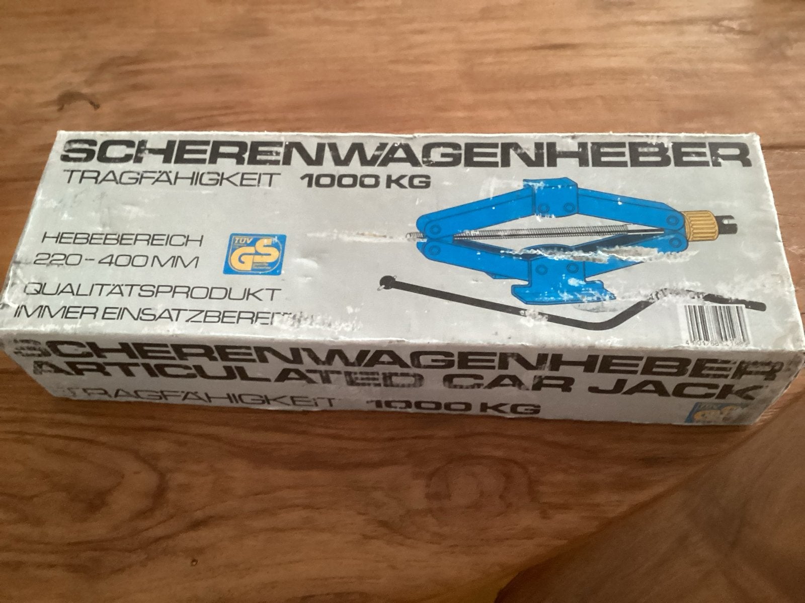 Schaarkrik 1000 KG - Nieuw in doos, Auto diversen, Ophalen of Verzenden, Nieuw, Manueel, Schaarkrik