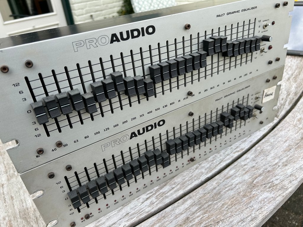Pro Audio Graphic Equaliser, Ophalen of Verzenden, Gebruikt, Audio