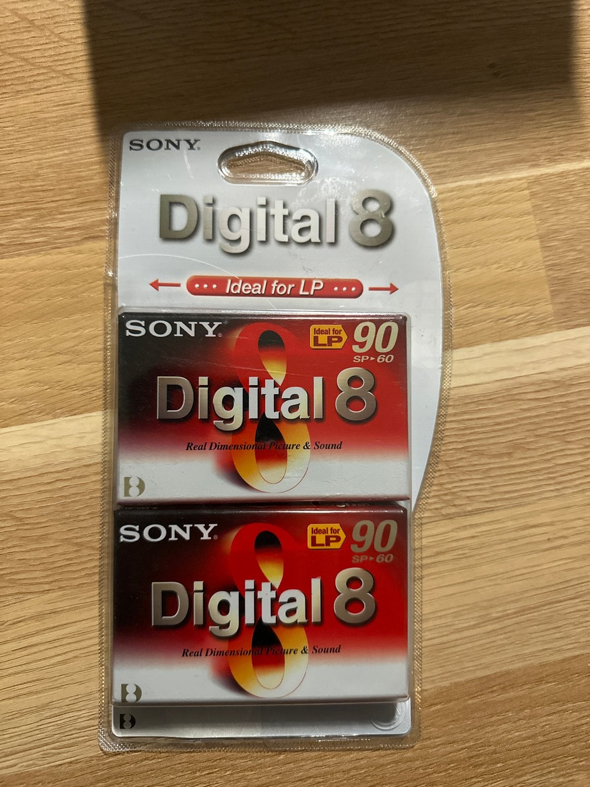 Sony Digital 8 Videobanden (2 stuks) - Nieuw in verpakking, Ophalen of Verzenden, Accessoire