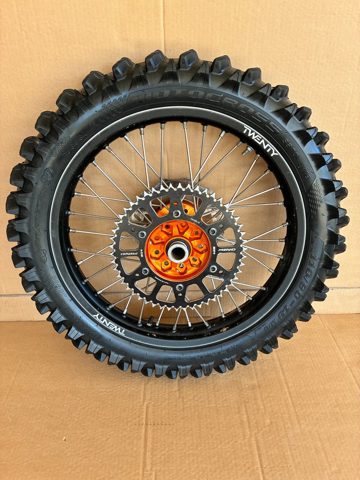 KTM SX SXF 2.15 x 19 inch achterwiel, Ophalen of Verzenden, Gebruikt