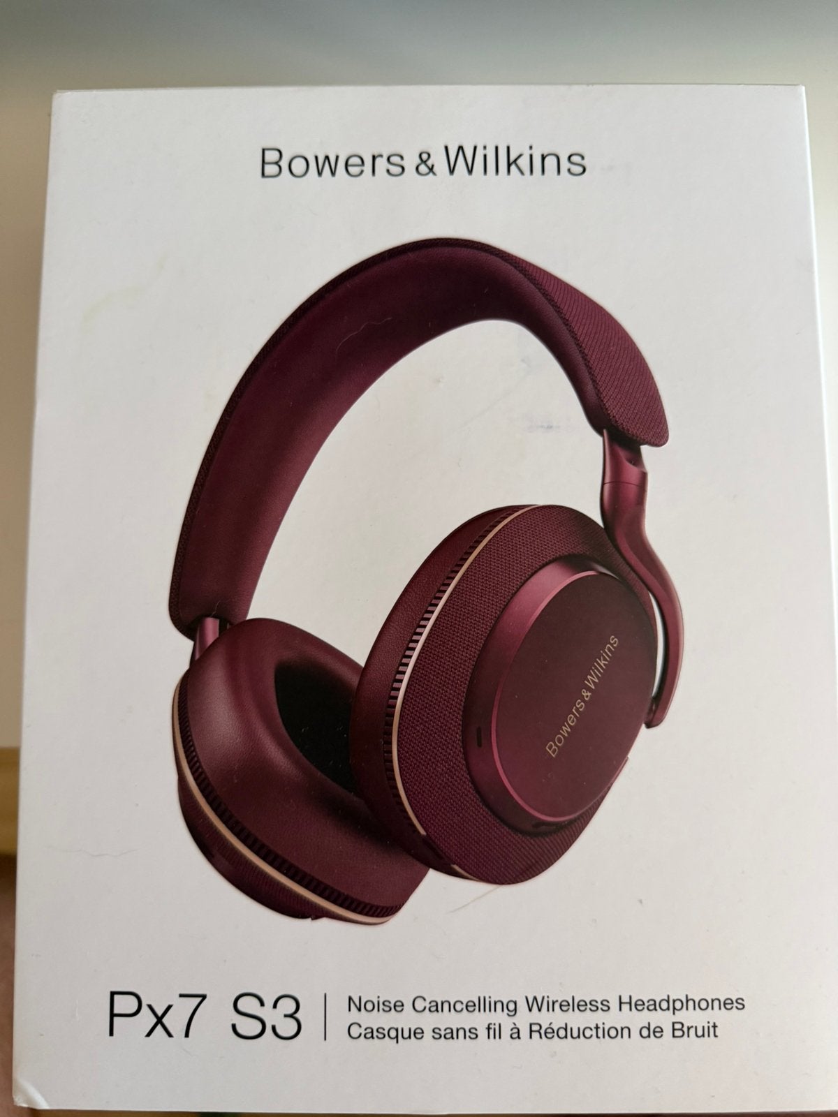 Bowers & Wilkins PX7 S3 - Vintage Maroon - UNOPENED