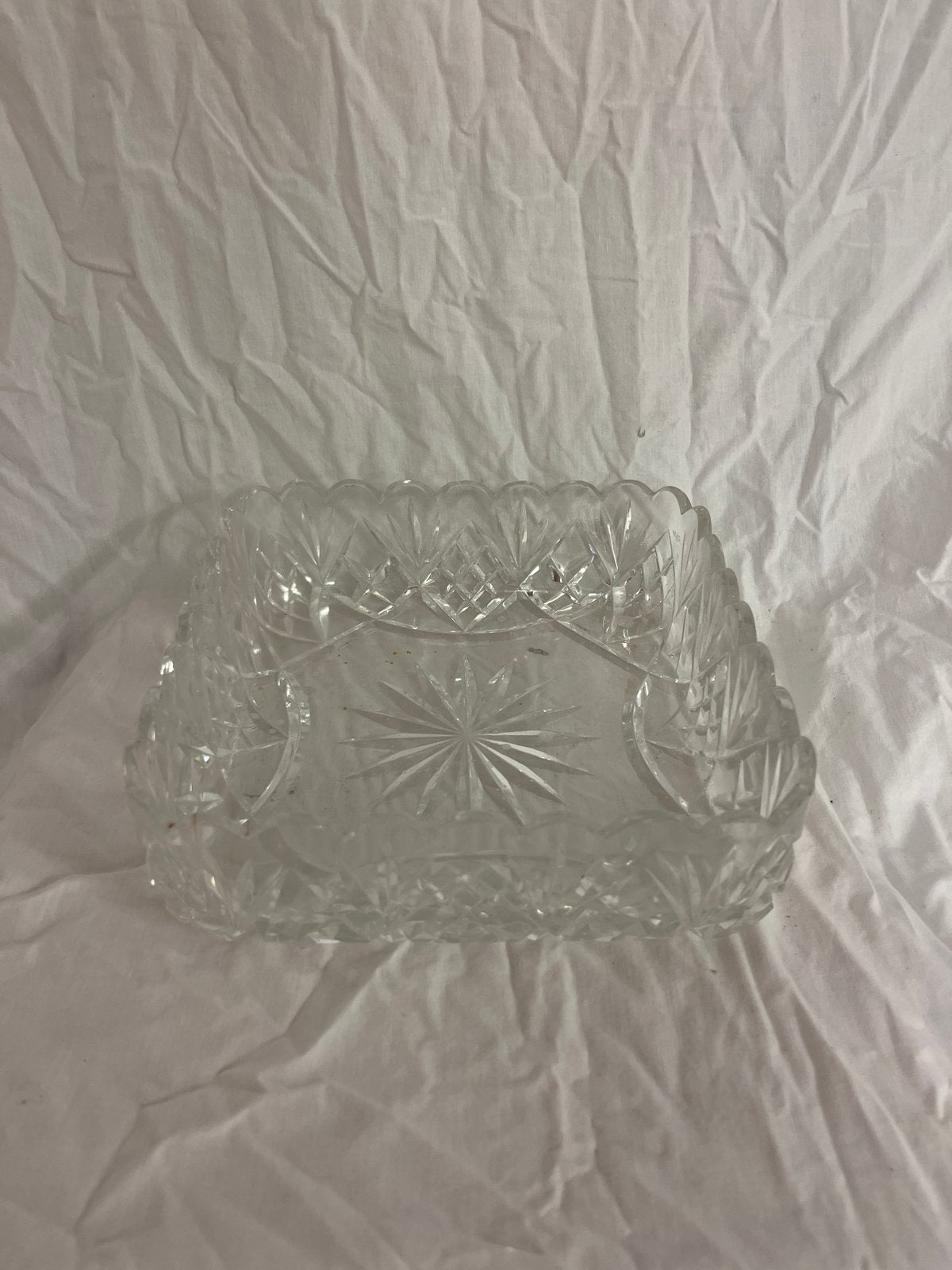 Vintage Kristallen Schaal - Decoratieve Kom, Ophalen
