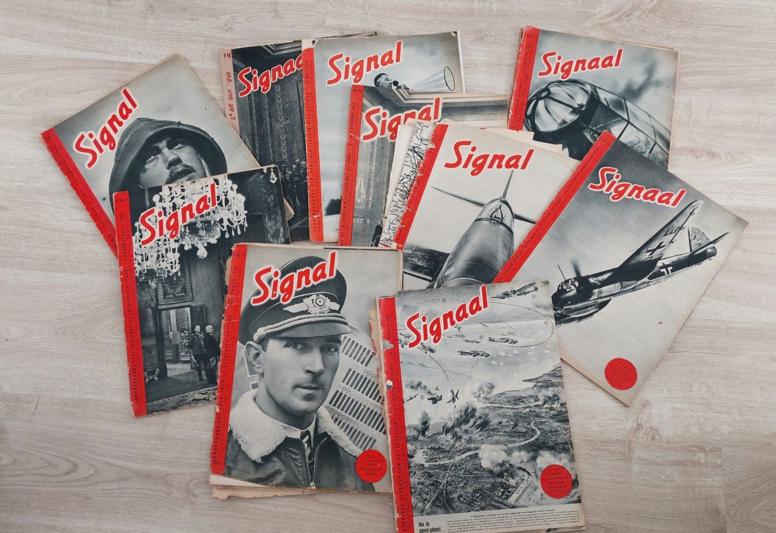 10x Signaal/ Signal uit 1940, Ophalen of Verzenden, Nederland, Boek of Tijdschrift