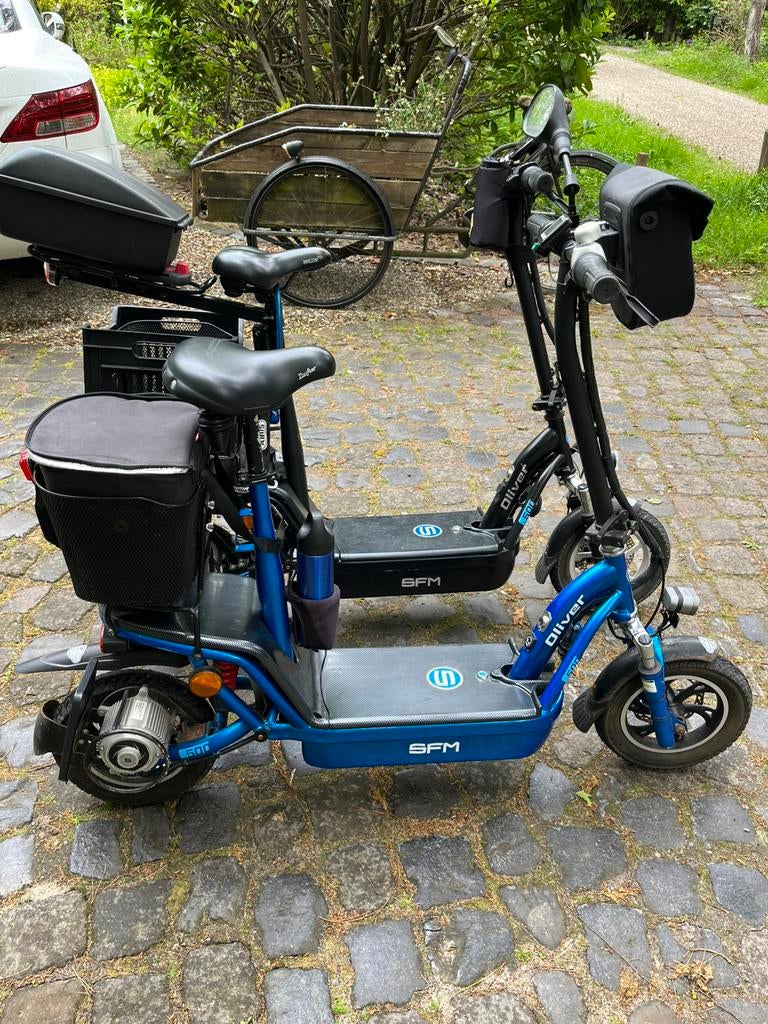 SFM Oliver Elektrische Step 2x. SAMEN:, Fietsen en Brommers, Gebruikt, Elektrisch, Ophalen, Overige merken