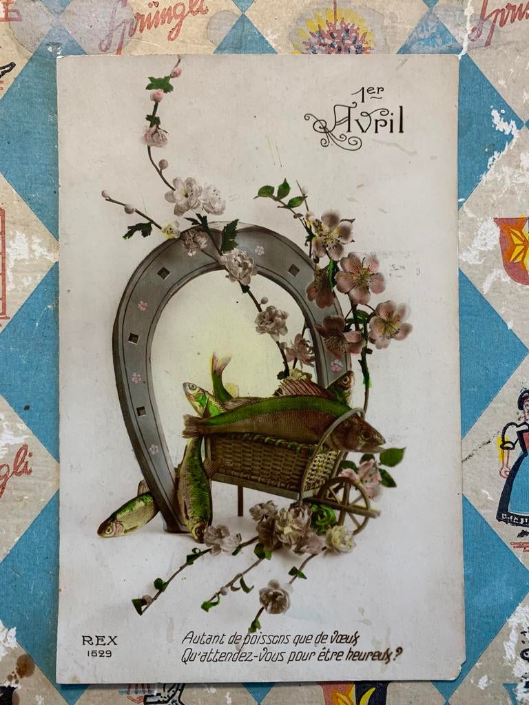 1925 1er Avril, Ophalen of Verzenden, 1920 tot 1940, Gelopen, Feest(dag)