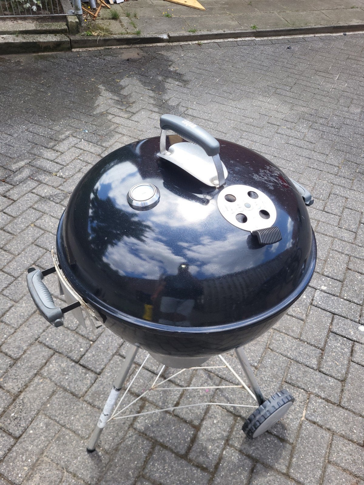 Weber Master-Touch GBS E-5750 Houtskoolbarbecue, Tuin en Terras, Gasbarbecues, Gebruikt, Ophalen of Verzenden