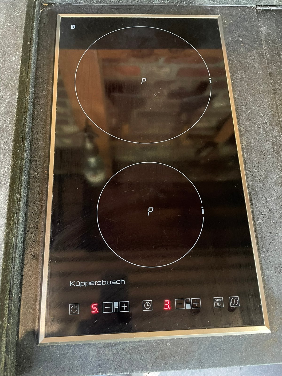 Kuppersbusch elektrische inbouw, Ophalen, 4 kookzones, Zo goed als nieuw, Inbouw