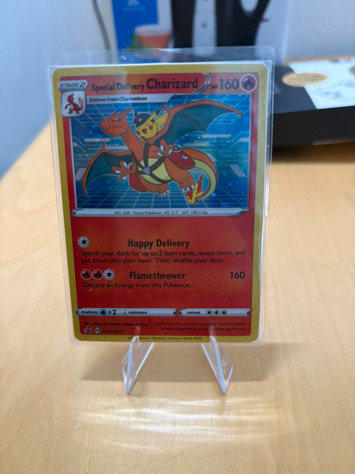Special delivery Charizard, Ophalen, Zo goed als nieuw