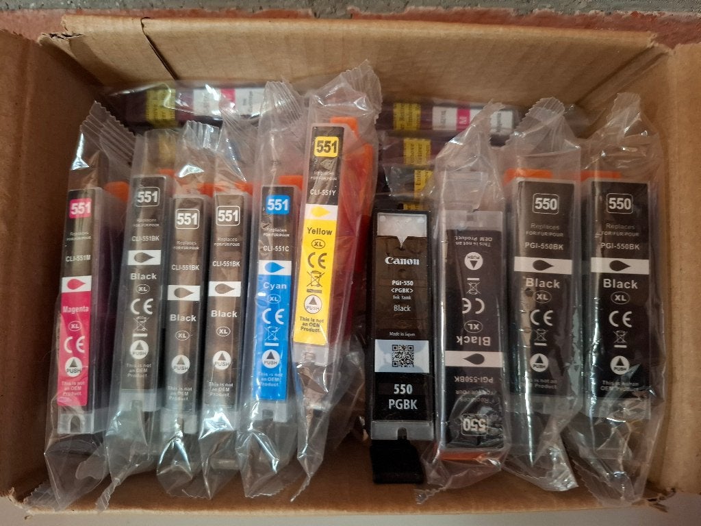 Canon Pixma inktcartridges, Computers en Software, Printerbenodigdheden, Ophalen of Verzenden, Nieuw, Cartridge, Canon Pixma
