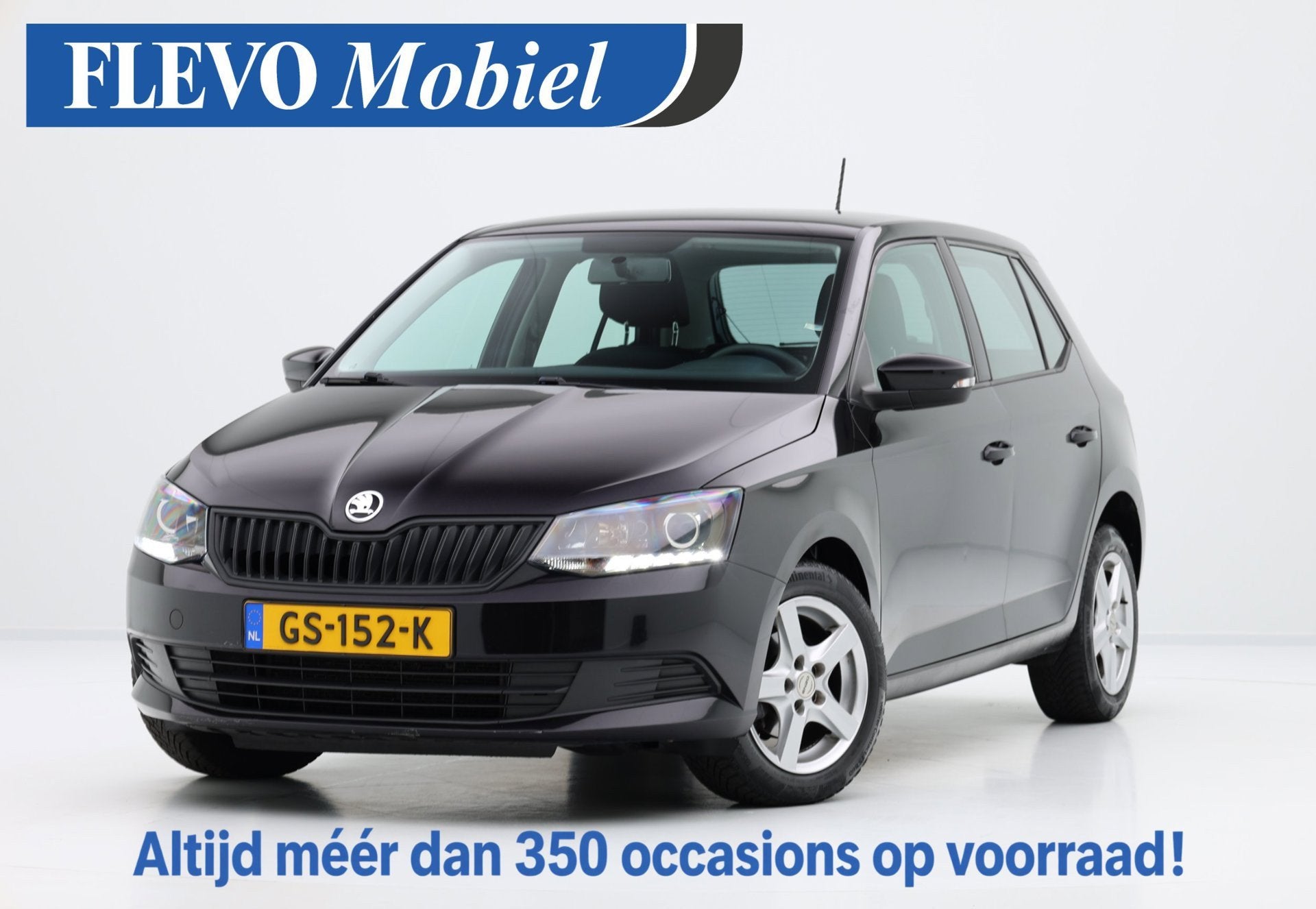 Skoda Fabia 1.0 Sprint 5-drs Airco|LMV|Cruise, Auto's, Stof, Euro 6, Zwart, Origineel Nederlands