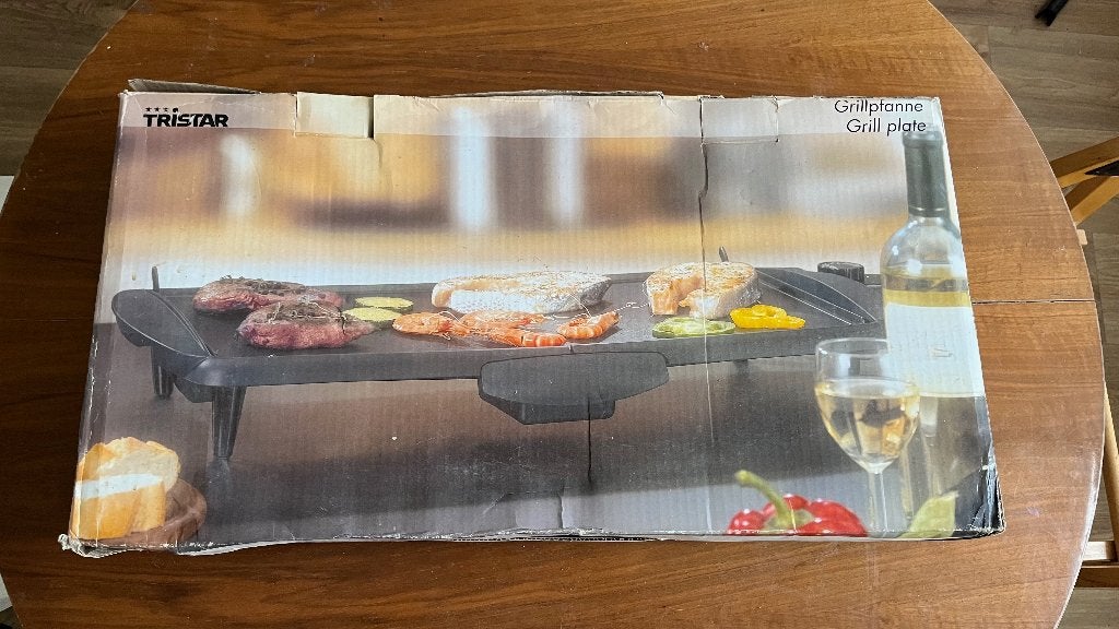 TriStar gourmetstel, Ophalen of Verzenden, Zo goed als nieuw, 4 t/m 7 personen