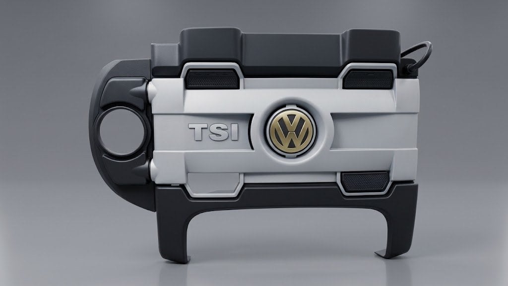 Originele VW Motorafdekplaat 1.4 TSI 03C103925BB 03C103925J, Ophalen of Verzenden, Gebruikt, Volkswagen