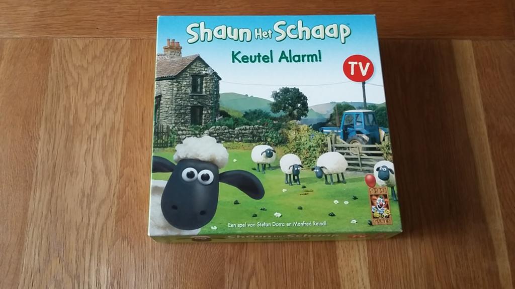Shaun het Schaap Keutel Alarm! Bordspel, Drie of vier spelers, Ophalen of Verzenden, Gebruikt, 999 games