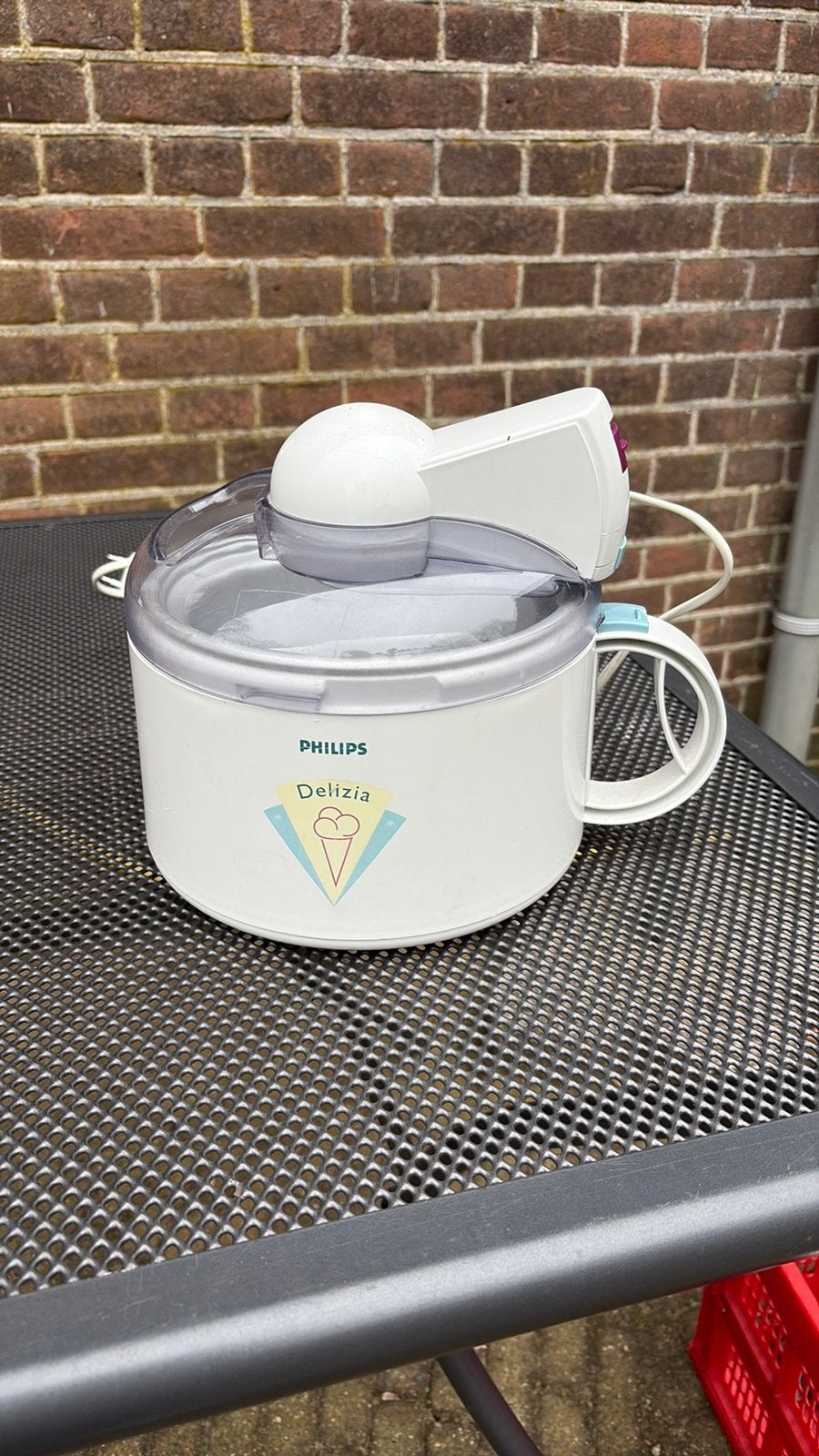 PHILIPS IJSMACHINE, Ophalen of Verzenden, Gebruikt, Zelfvriezend
