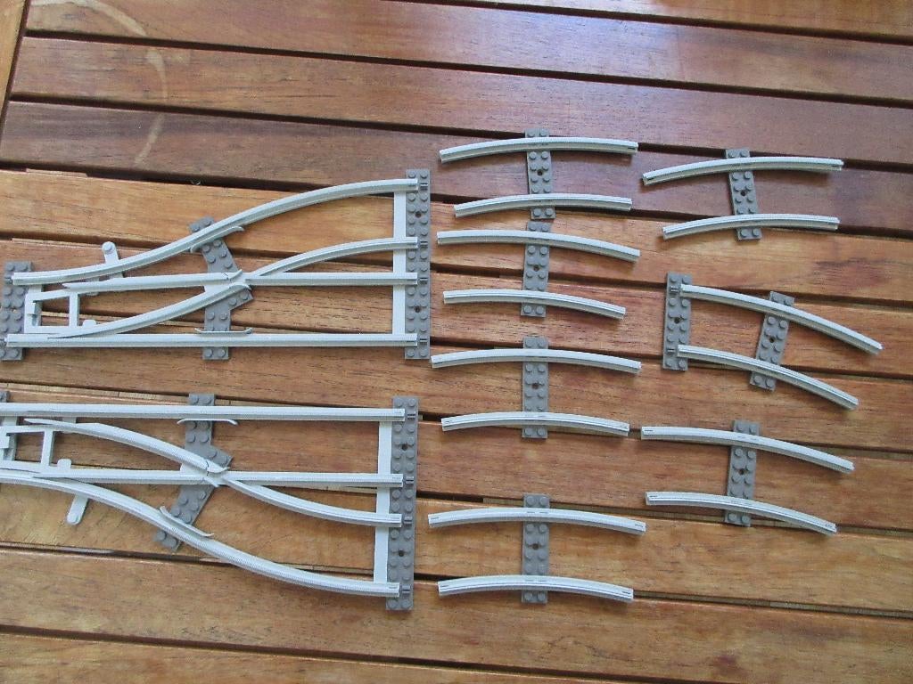 Lego trein rails wissels, Lego, Ophalen of Verzenden, Losse stenen, City