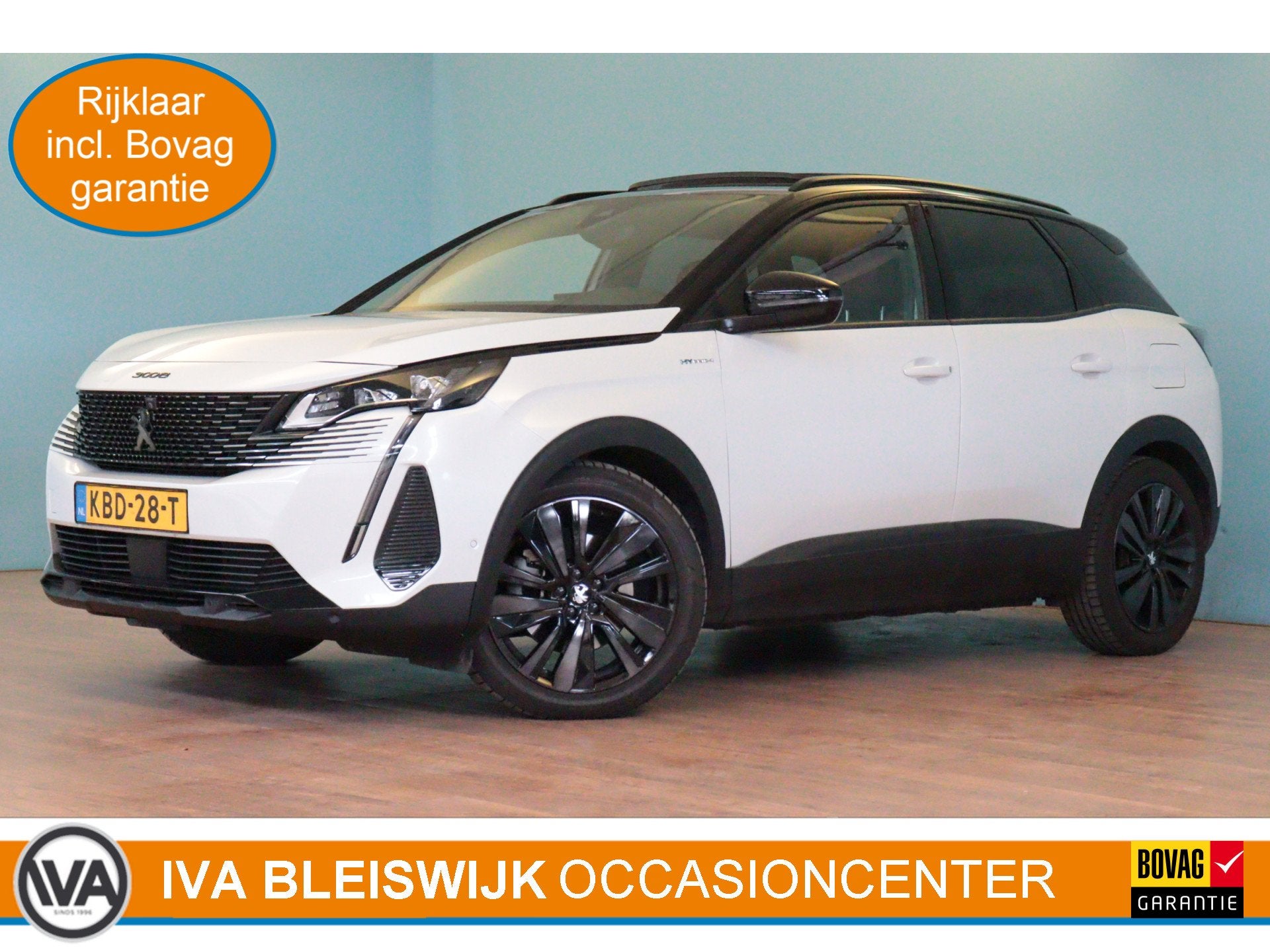 Peugeot 3008 1.6 HYbrid4 300 GT Pack Business | NAVI / APPCO, Auto's, Automaat, 77 km/l, Euro 6, 4 cilinders