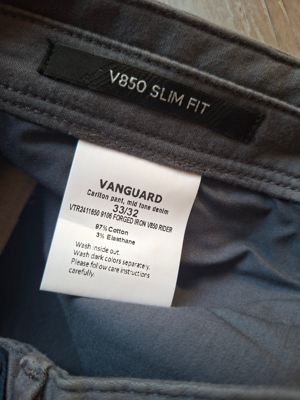 VANGUARD V850 slimfit jeans W33 L32, Nieuw, Ophalen of Verzenden, Grijs, Vanguard