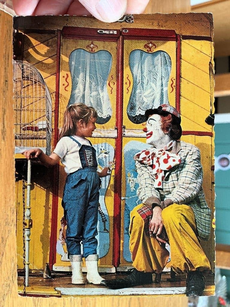 Pipo de clown, Verzenden, 1960 tot 1980, Gelopen, Sterren en Beroemdheden
