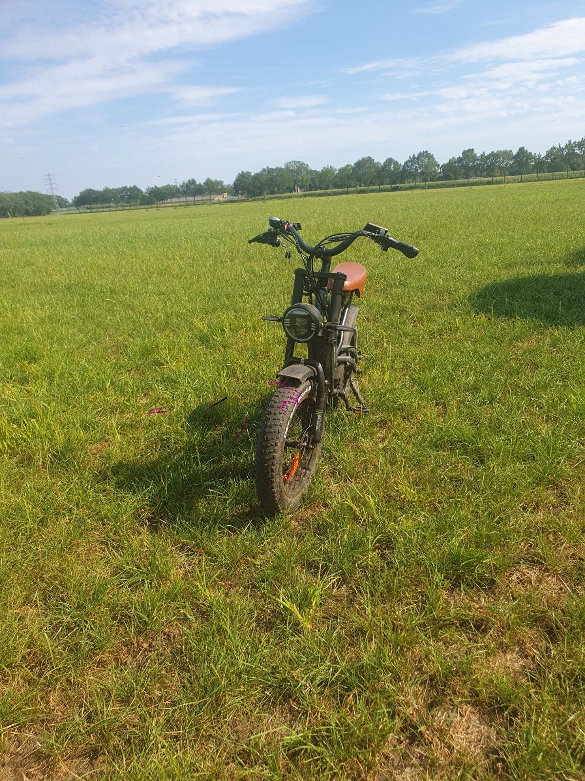 Jansno X50 20 inch Fatbike E-bike - Zo goed als nieuw, Fietsen en Brommers, Elektrische fietsen, Ophalen