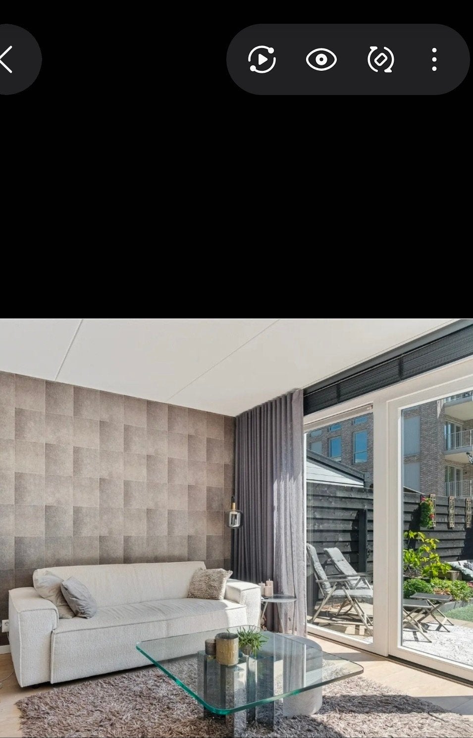 Glazen salontafel - Beek stijl / minimalistisch design, Ophalen, 50 – 75, 50 tot 100 cm, Vierkant