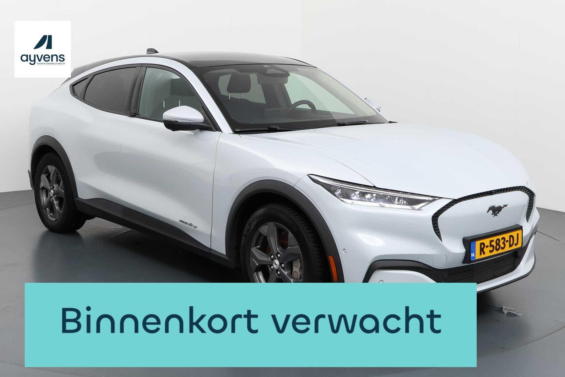 Ford Mustang Mach-E RWD 75 kWh Pure kracht met een vleugje A, Auto's, Achterwielaandrijving, Wit, Origineel Nederlands, 75 kWh
