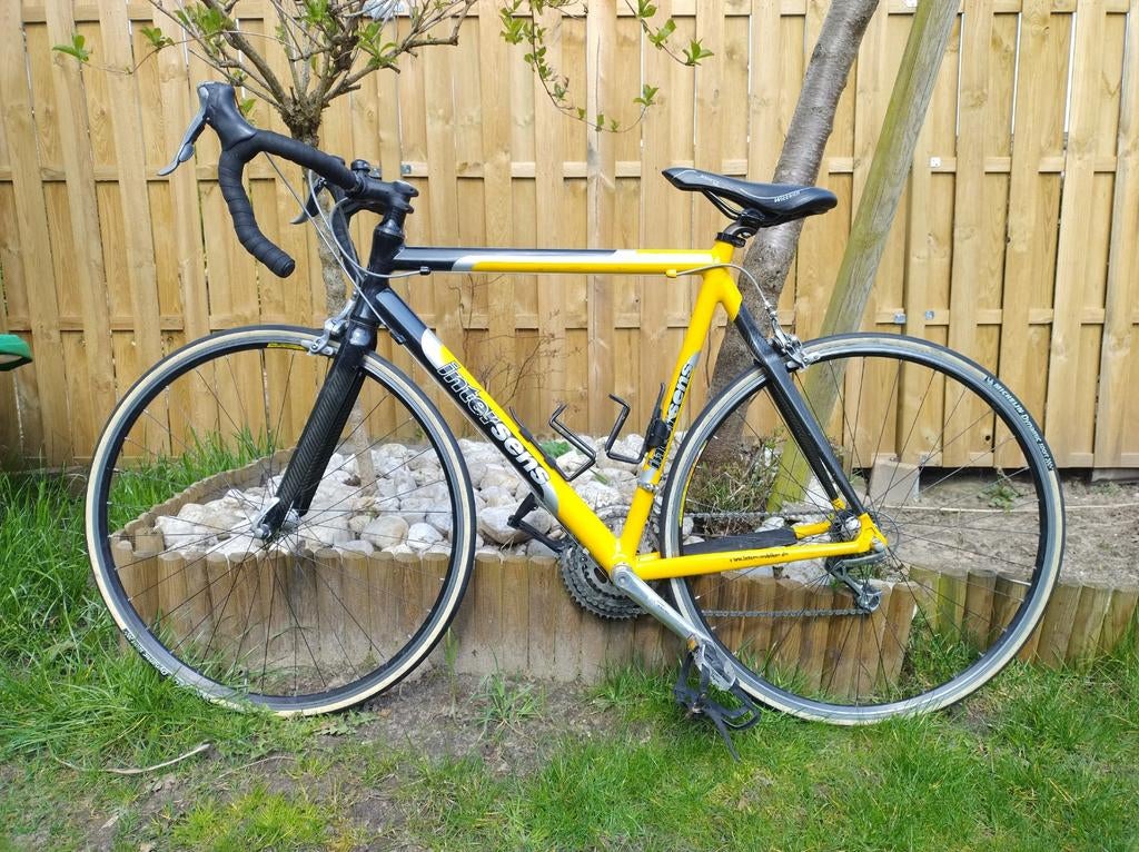 Intersens RC650 racefiets 58cm, Fietsen en Brommers, Fietsen | Racefietsen, Aluminium, 57 tot 61 cm, Meer dan 20 versnellingen