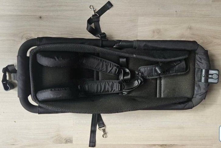 Deryan Fietskar Babyzitje zwart, Ophalen of Verzenden, Gebruikt, Kinderkar