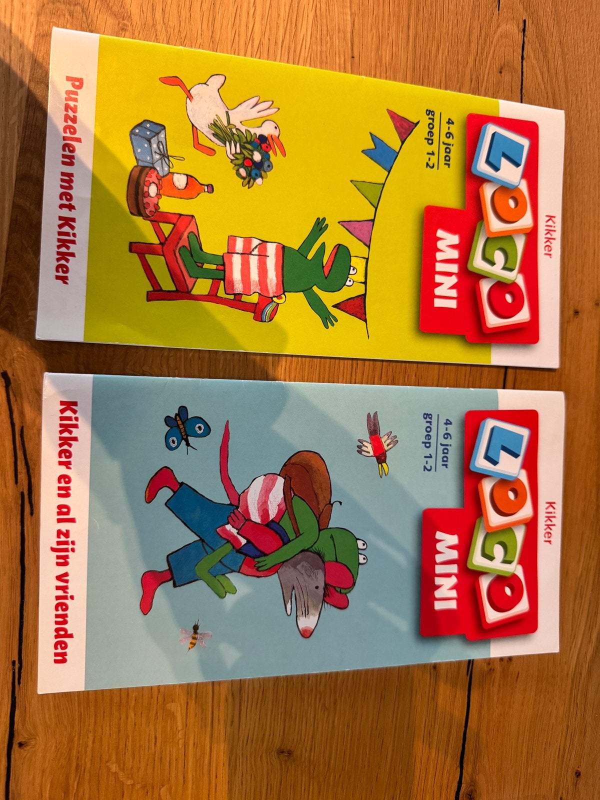 Twee boekjes LOCO mini Kikker, Ophalen of Verzenden, Zo goed als nieuw, Puzzelen
