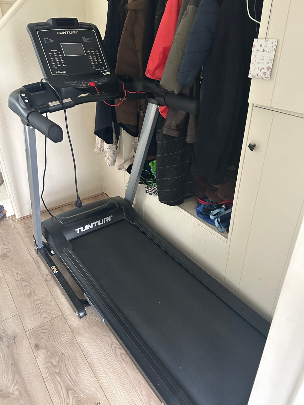 Tunturi FitRun 50i Loopband - Zo goed als nieuw, Sport en Fitness, Ophalen, Zo goed als nieuw, Metaal, Loopband