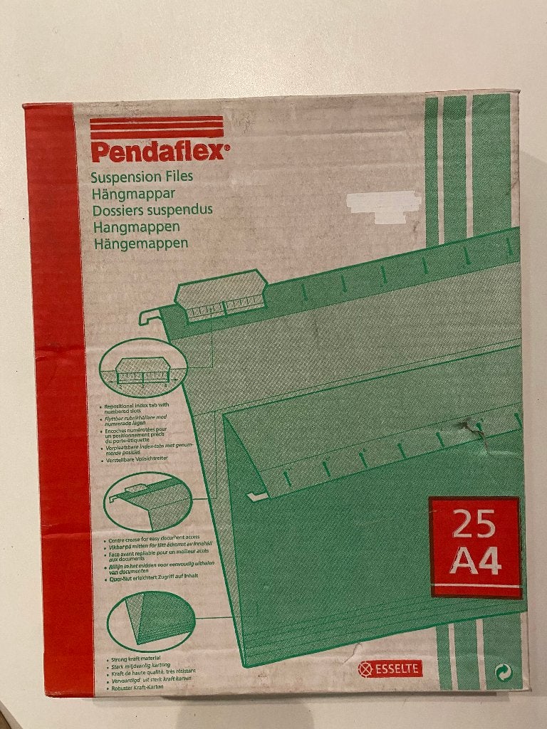 Pendaflex Hangmappen A4, Niet bekend, Niet bekend, Nieuw, Ophalen of Verzenden