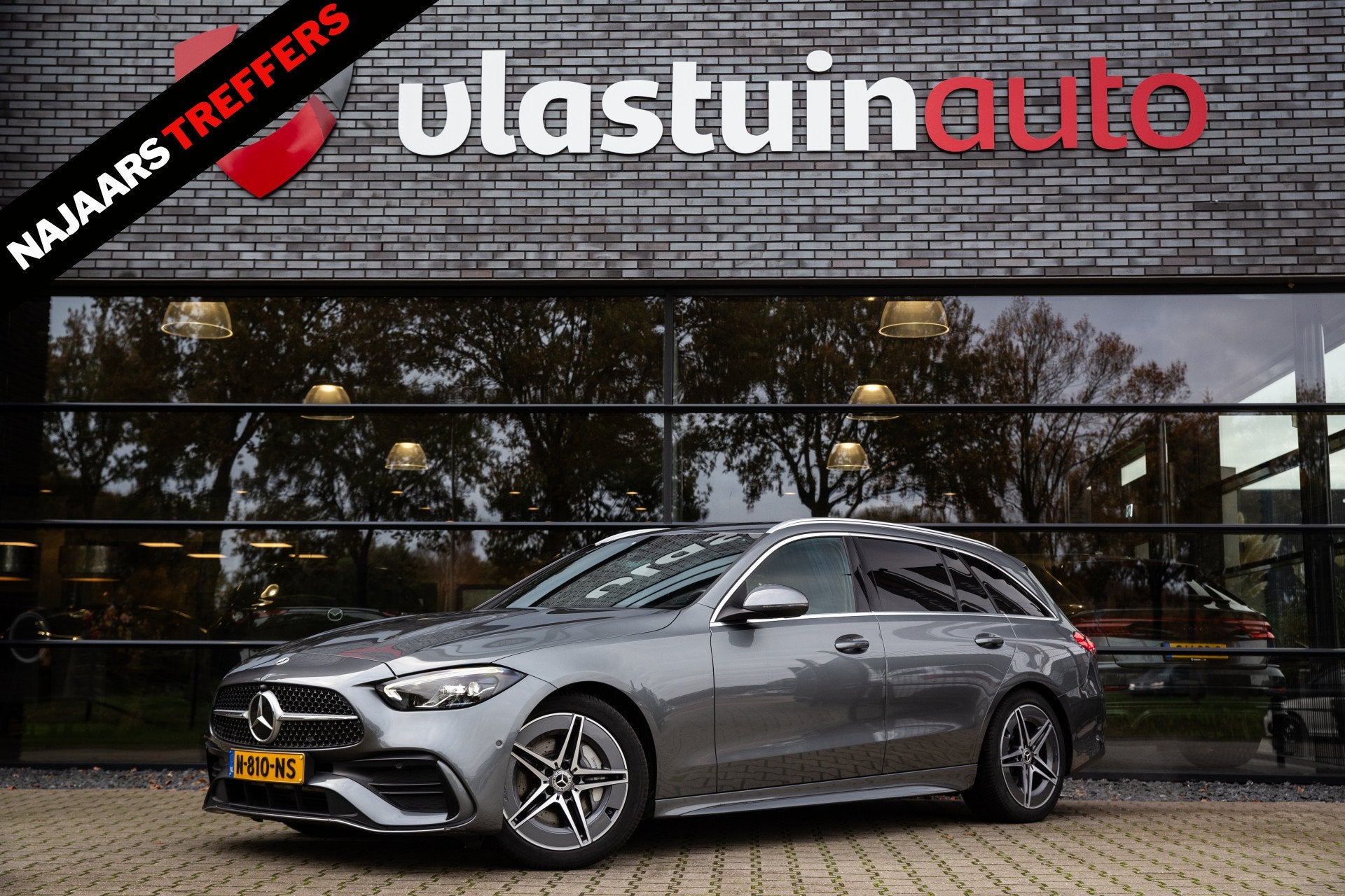 Mercedes-Benz C-Klasse Estate 200 Launch Edition AMG Line ,, Automaat, Achterwielaandrijving, 4 cilinders, 204 pk