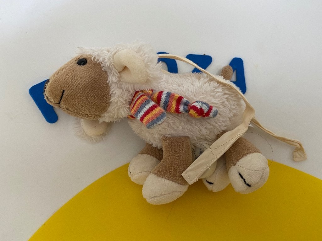 3881 Sterntaler schaap schaapje met speeldoosje, Ophalen of Verzenden, Zo goed als nieuw, Overige typen