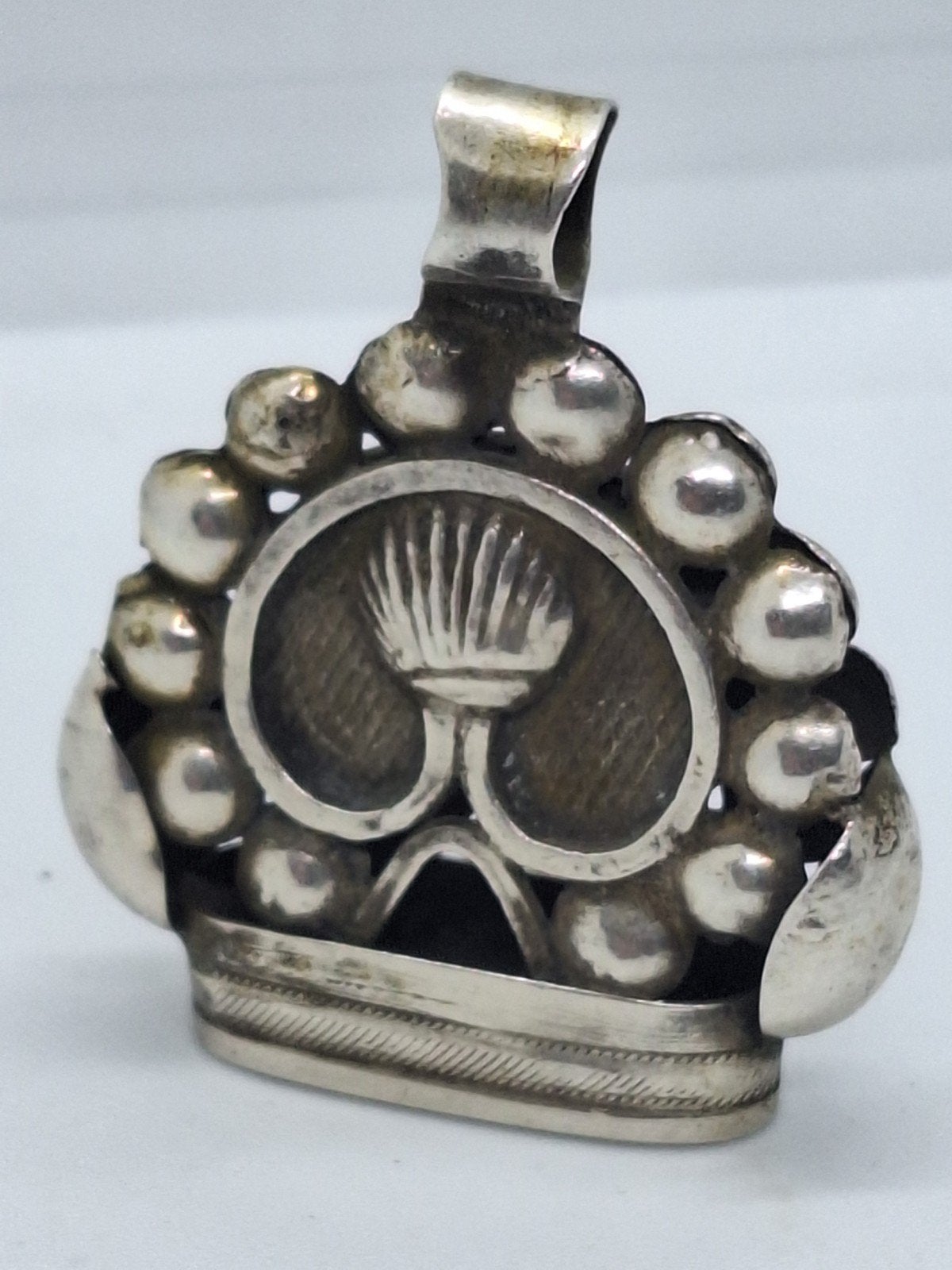 Antieke Zilveren Signet Hanger voor Chatelaine - 3.5 cm, Ophalen of Verzenden