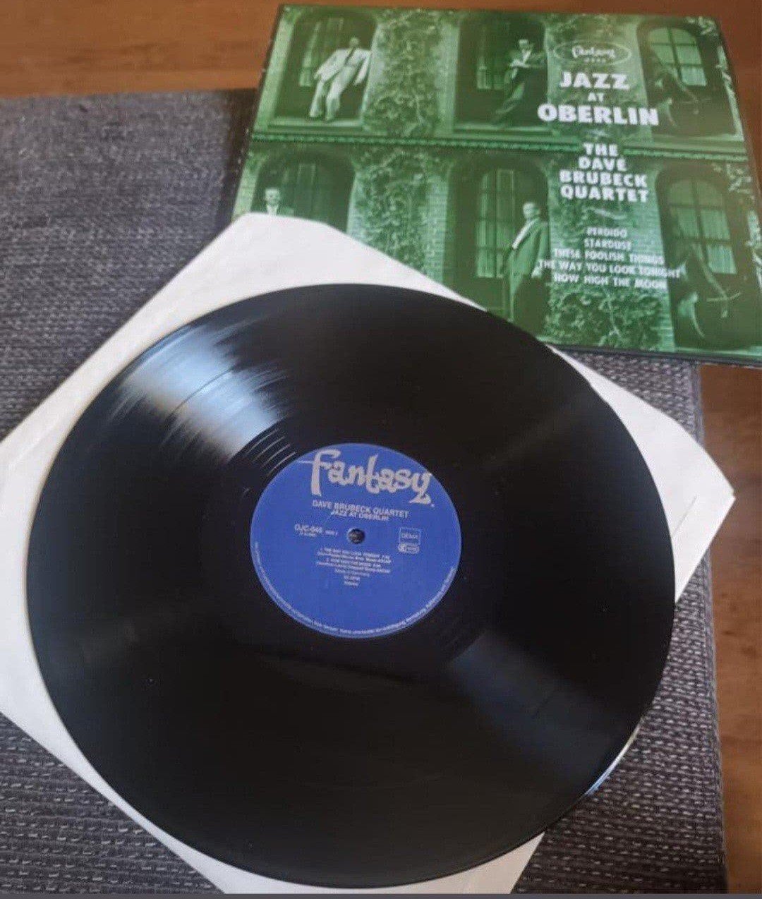 Dave Brubeck Quartet - Jazz at Oberlin/Reissue 1983 FANTASY, Reissue, Ophalen of Verzenden, Jazz