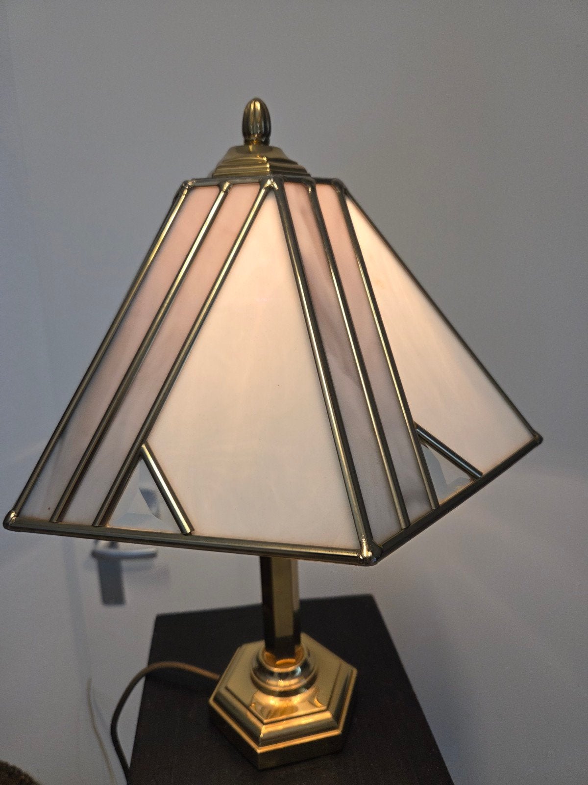 leuke gebruikte schemerlamp, Ophalen of Verzenden, Schemerlamp
