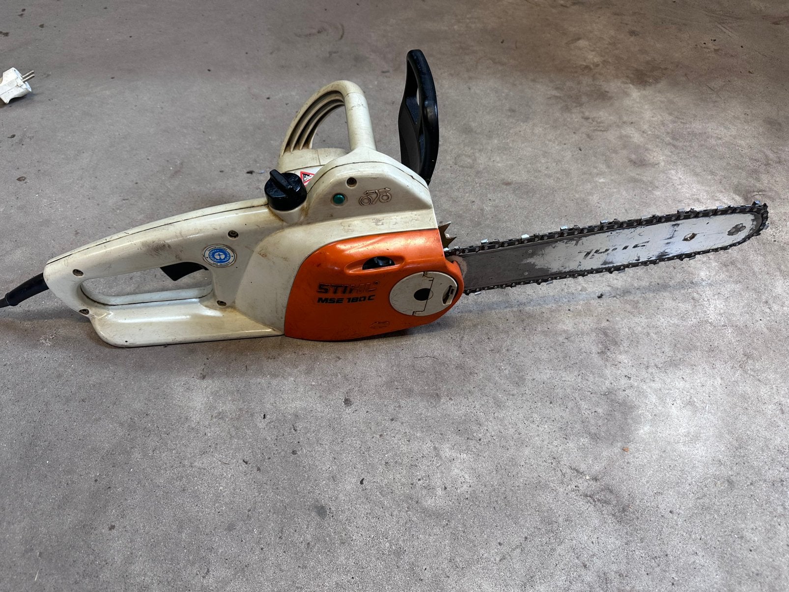 Stihl MSE 180 C kettingzaag, Ophalen of Verzenden, Zo goed als nieuw, Benzine