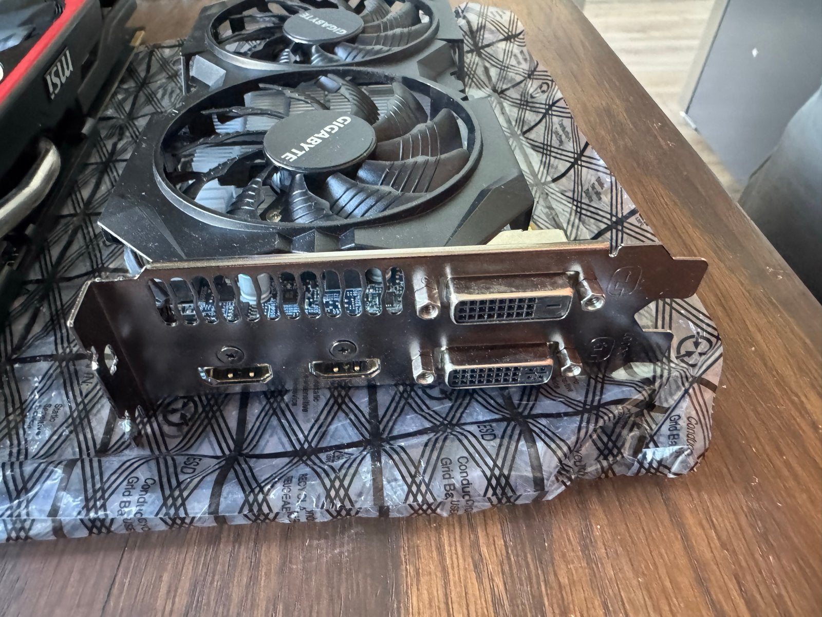 Gigabyte GTX 750 Ti WindForce 2X 4GB GDDR5, Computers en Software, Videokaarten, Ophalen, PCI-Express 3, Gebruikt, HDMI