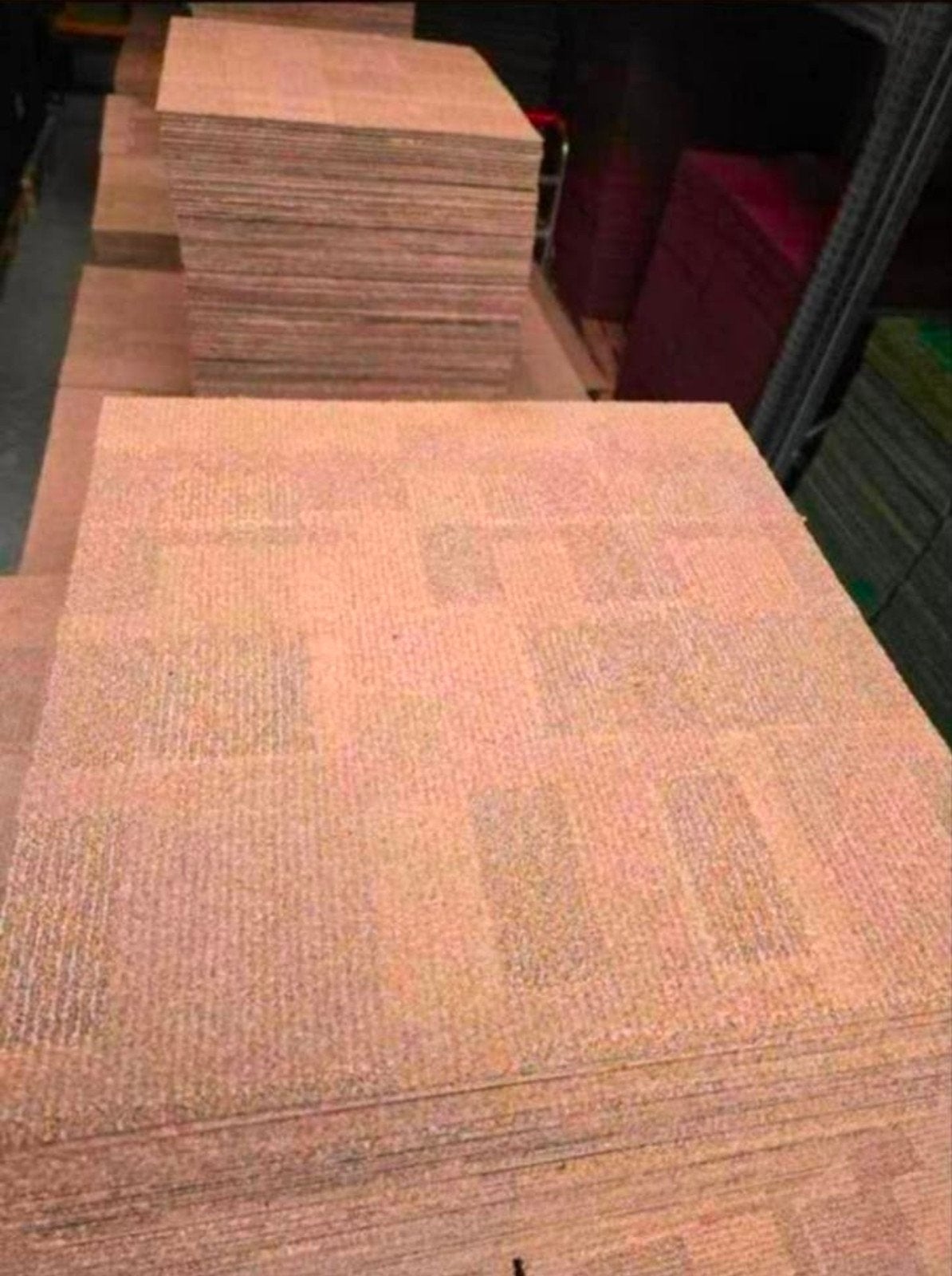 Tapijttegels 50x50cm 1000m2 voorraad!, Ophalen of Verzenden, 75 m² of meer, Beige, Tapijttegels