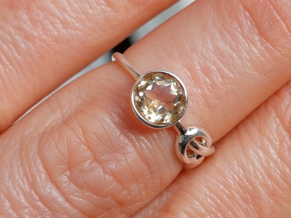 Vanoli 925 zilveren ring met citrien maat 16, Daiva1973@hotmail.com, Vanoli, Amsterdam, Geel