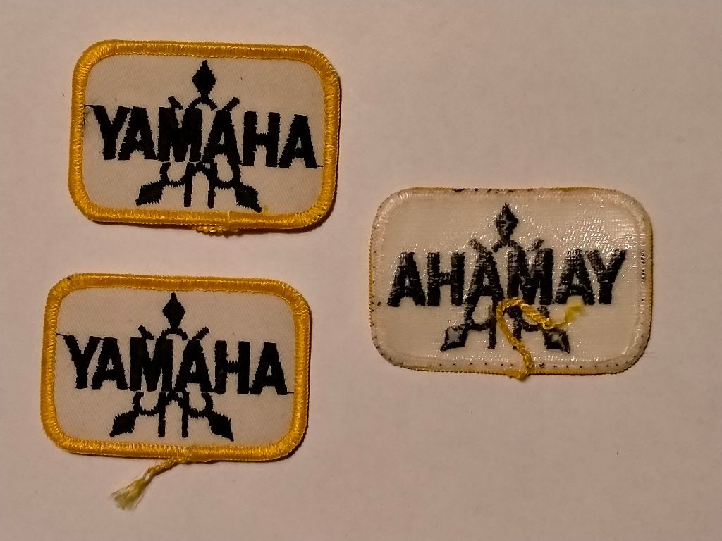 Yamaha motor motoren logo patch embleem kleding vintage, Ophalen of Verzenden, Nieuw, Auto's