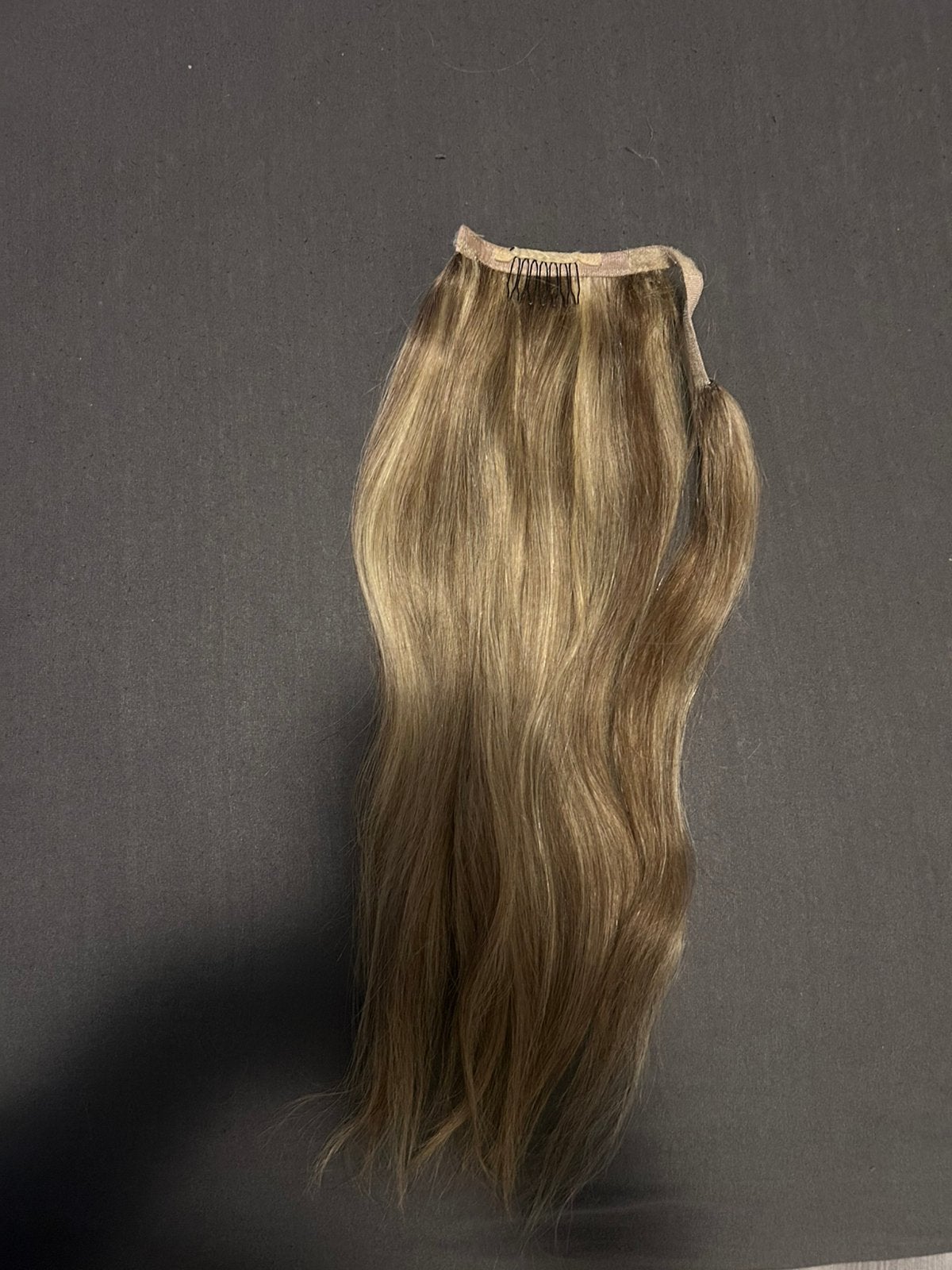 Ponytail human hair, Ophalen, Zo goed als nieuw, Pruik of Haarverlenging